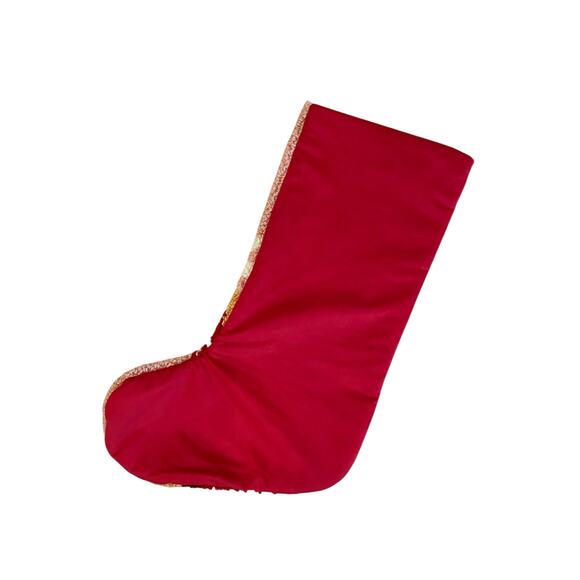 Peking Handicraft NUTCRACKER Hook Stocking 20in Pink Christmas Holiday Decor NEW - Picture 13 of 14